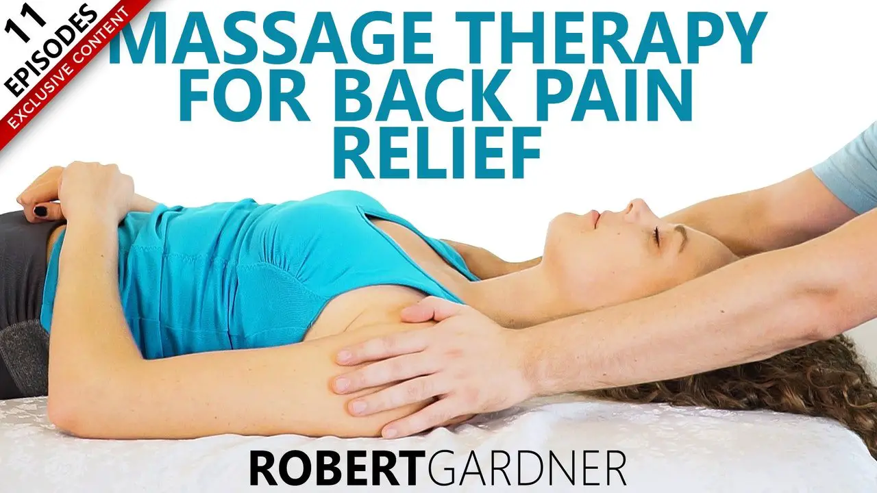 Massage Therapy For Back Pain Relief