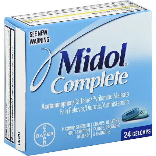 Midol Complete, Menstrual Period Symptoms Relief Including ...