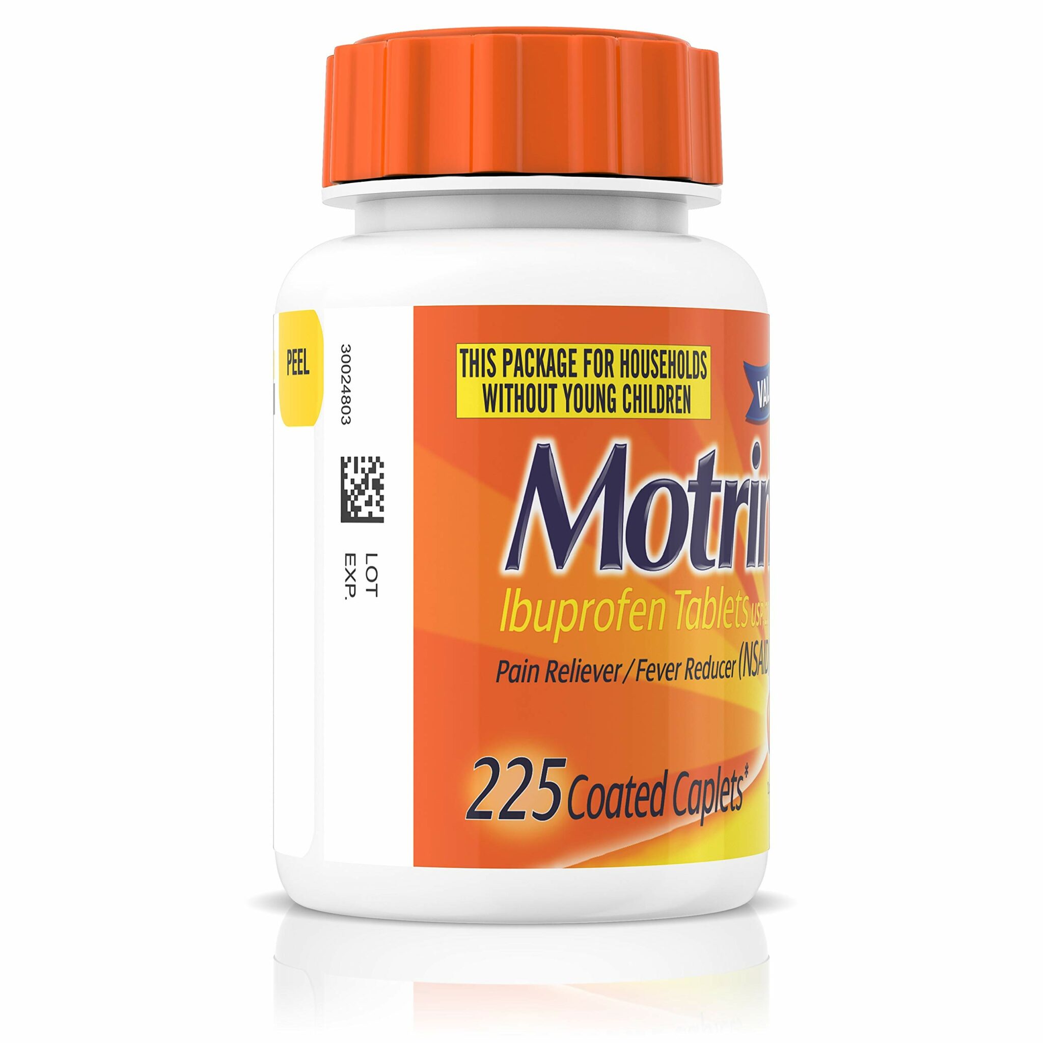 Motrin IB, Ibuprofen 200mg Tablets for Fever, Muscle Aches, Headache ...