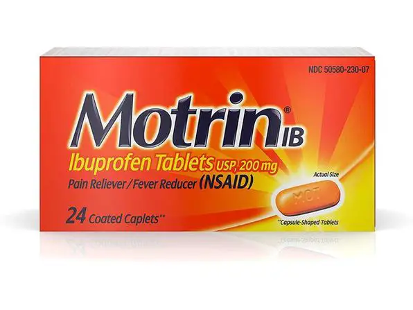 Motrin IB, Ibuprofen Tablets for Fever, Muscle Aches ...