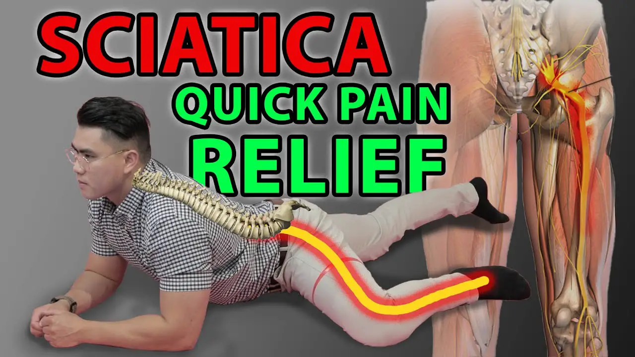 One Minute Sciatica Exercise to Cure Sciatica &  Quick Pain ...