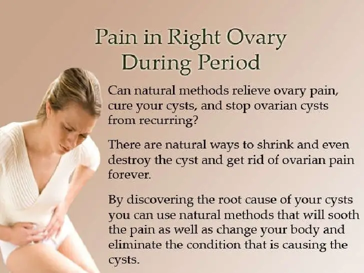 Pain In Right Ovary During Period