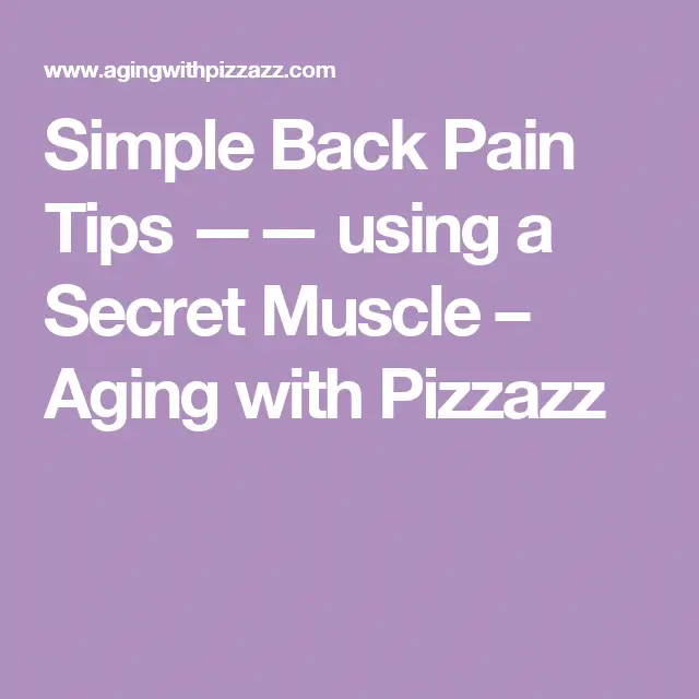 Pin on Manage Back Pain
