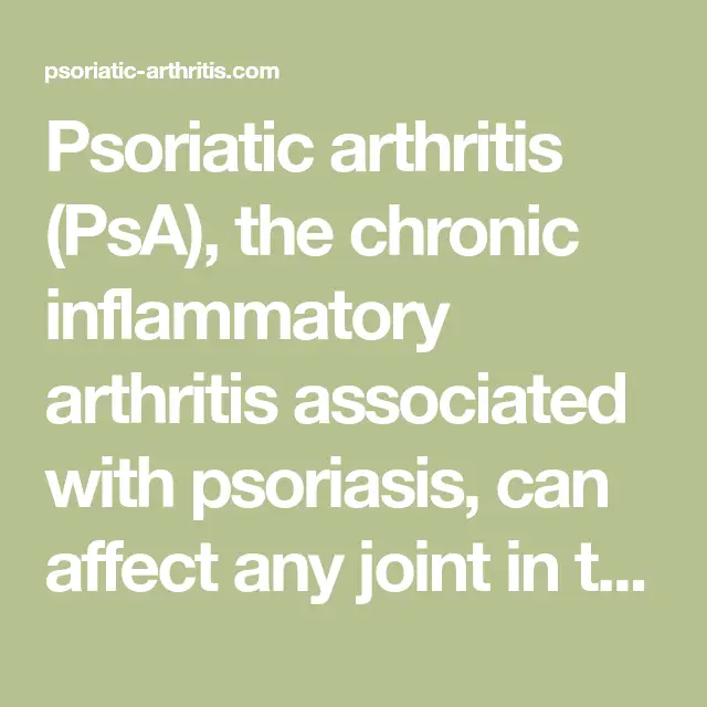 Pin on Psoriatic arthritis