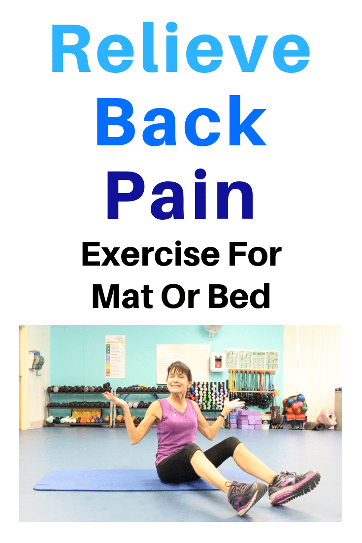 Relieve Low Back Pain On The Mat Or Bed
