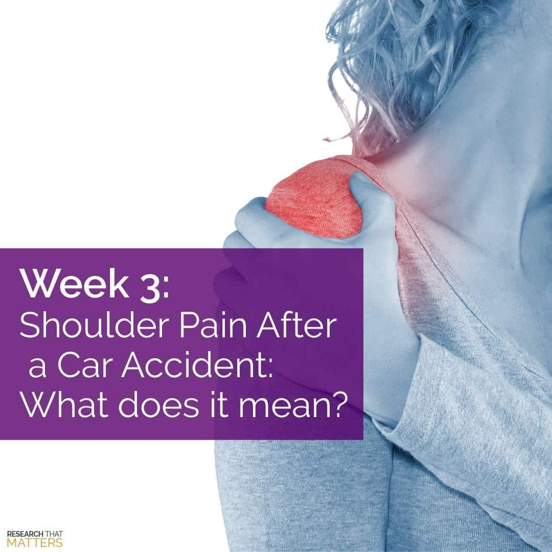 Shoulder Pain After a Car Accident: What Does it Mean?