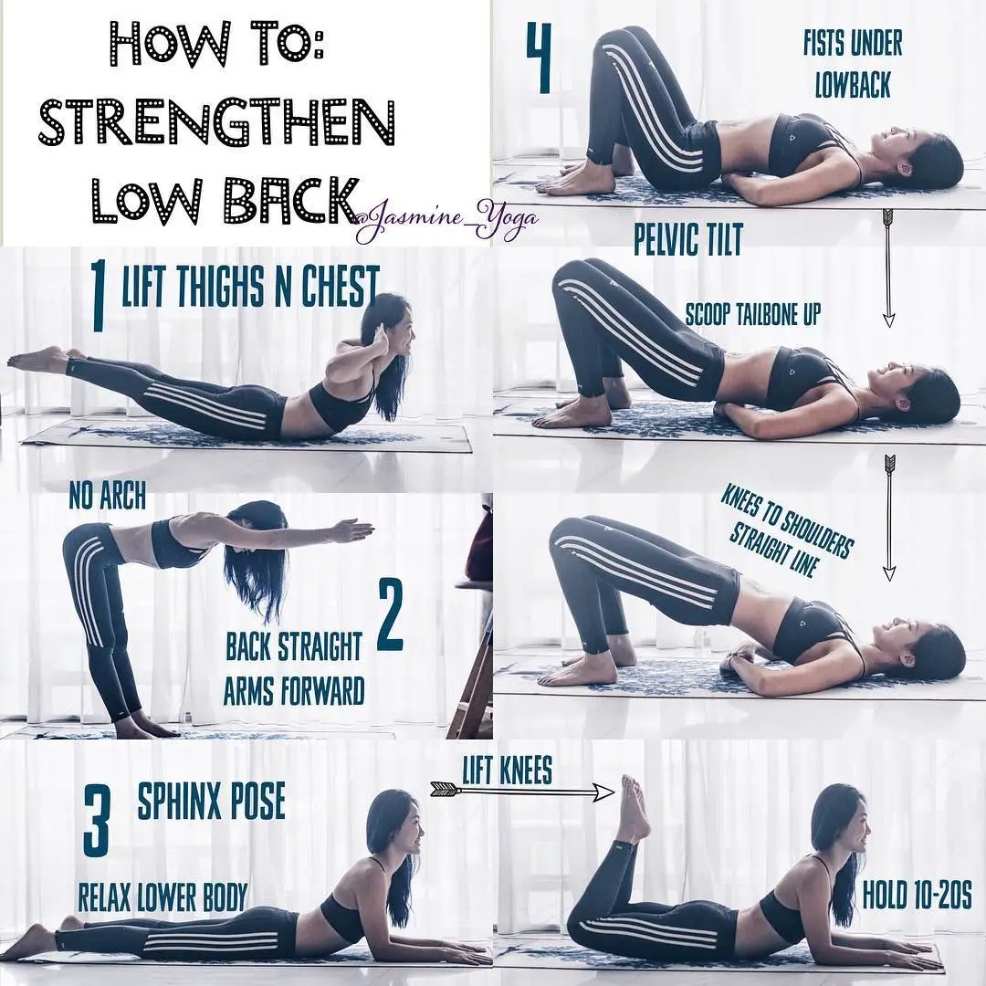 How To Strengthen Lower Back Exercises