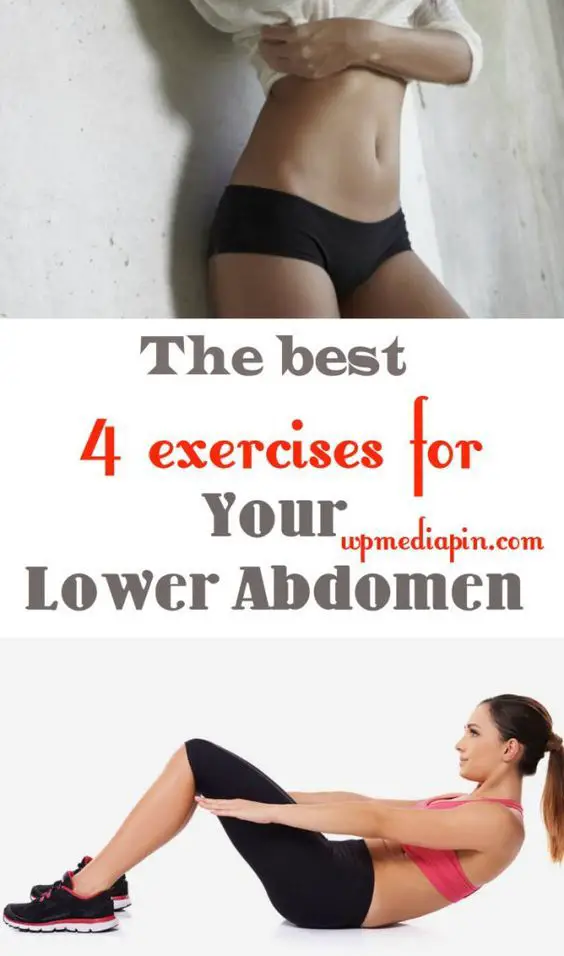 The Best 4 Exercises For Your Lower Abdomen