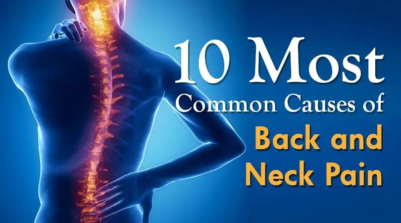 The Ten Most Common Causes of Back and Neck Pain