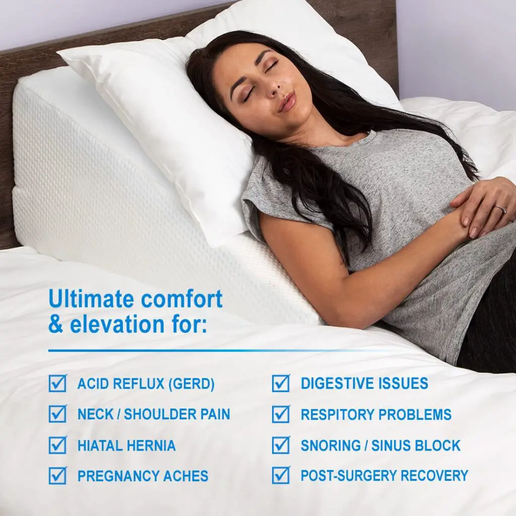 Top 5 Medical Uses of Memory Foam Wedge Pillow ...