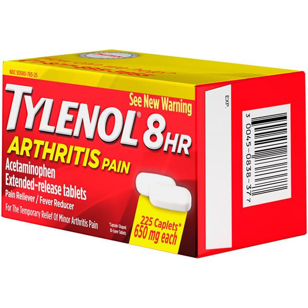 Tylenol 8 HR Arthritis Pain Reliever/Fever Reducer Extended