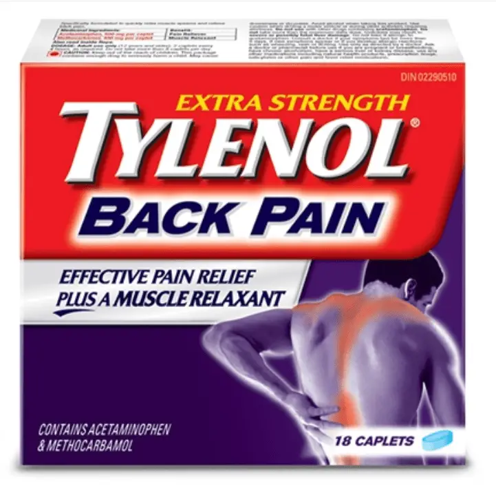 Tylenol Canada Offers: FREE Trial of Tylenol Back Pain