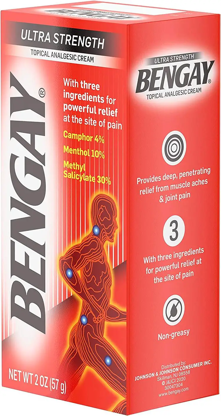 Ultra Strength Bengay Topical Pain Relief Cream, Non