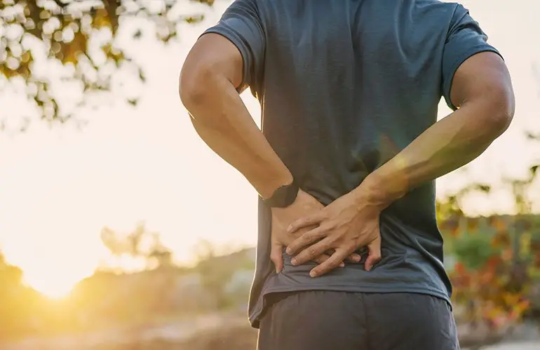What causes lower back and hip pain?