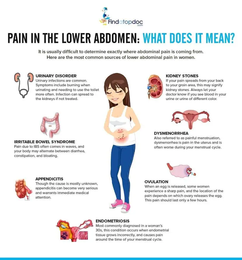 What Could Cause Lower Back And Abdominal Pain