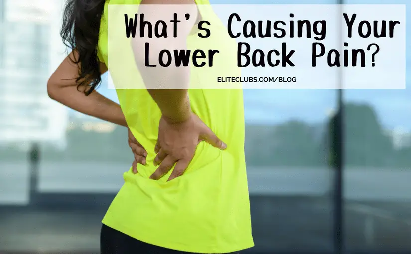 Whats Causing Your Lower Back Pain?