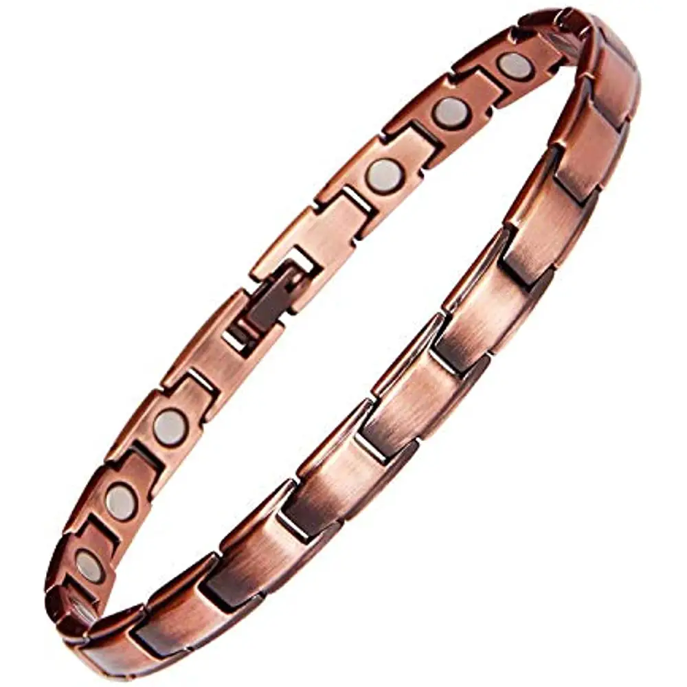 Womens Copper Bracelet Pure Magnetic Bracelets For Arthritis Pain ...